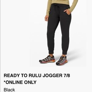 Lululemon Ready to rulu joggers 7/8